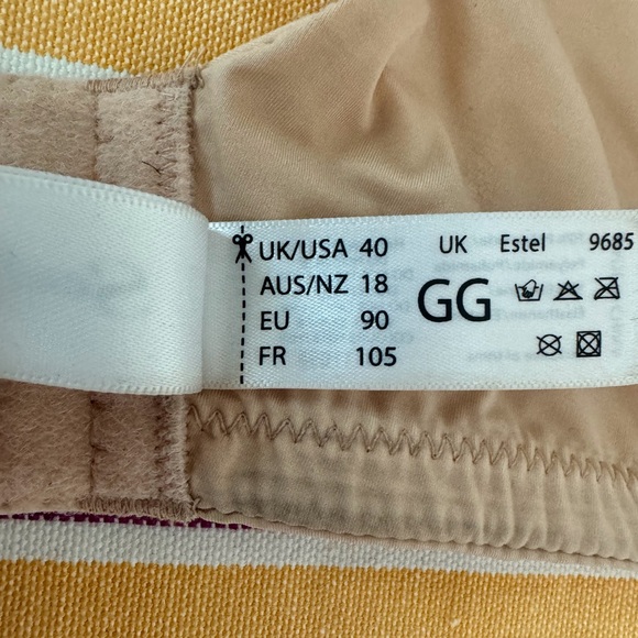 Panache Sculptresse Estel Bra size 40GG - Picture 3 of 6